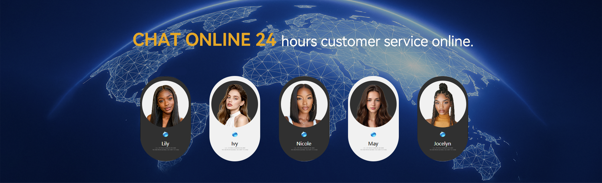 SENORI international online customer service team