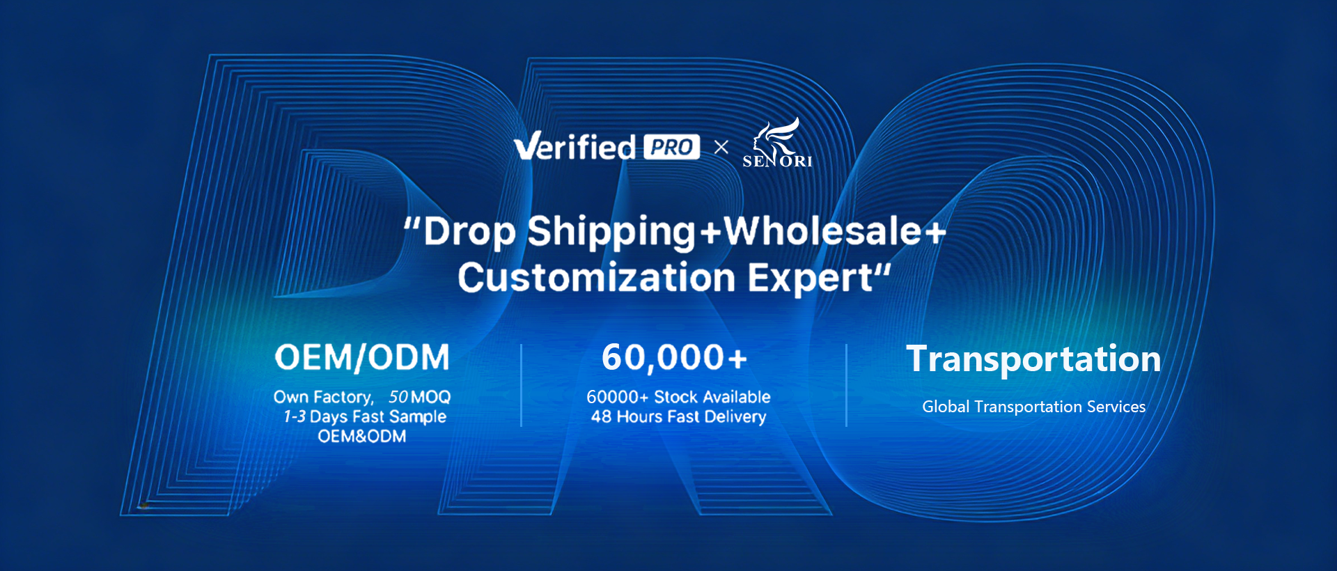 Verified professional SENORI wholesale, customization and transportation capabilities